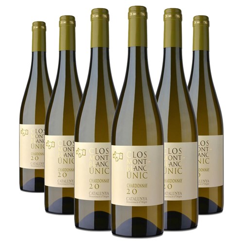 Case of 6 Clos Montblanc Unic Chardonnay 75cl White Wine